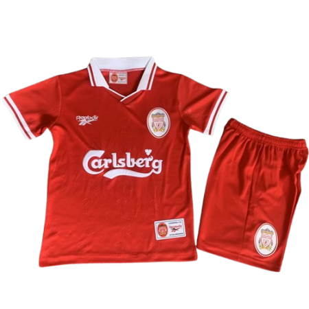 Kids Retro Liverpool Home Jersey 1996/97