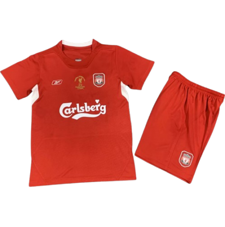 Kids Retro Liverpool Home Jersey 2004/05