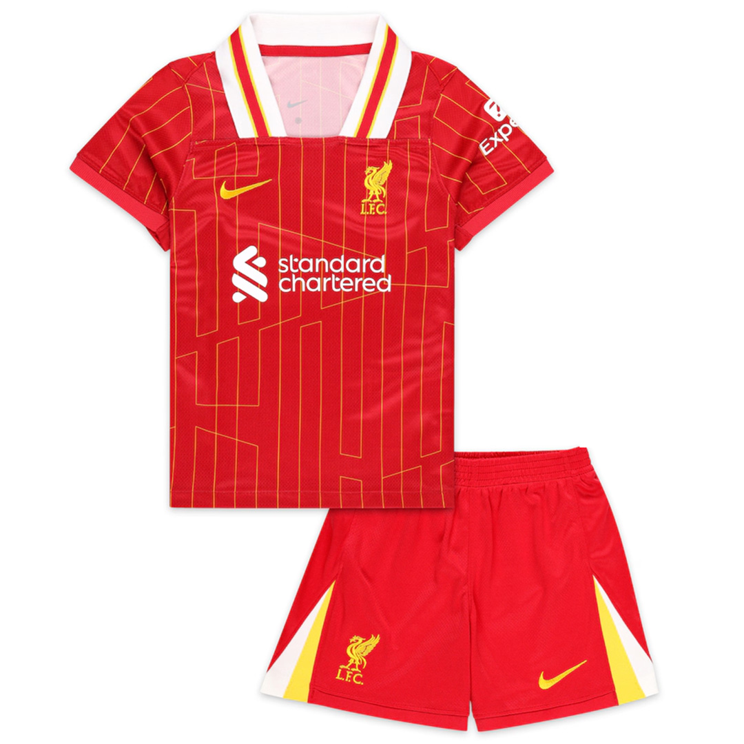 Kids Liverpool Home Kit Shirt+Shorts 2024/25
