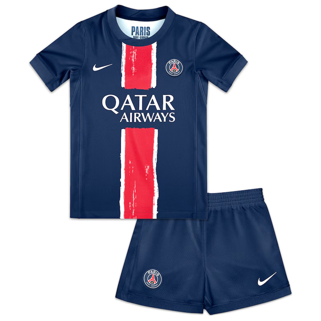Kids PSG Home Kit Shirt+Shorts 2024/25