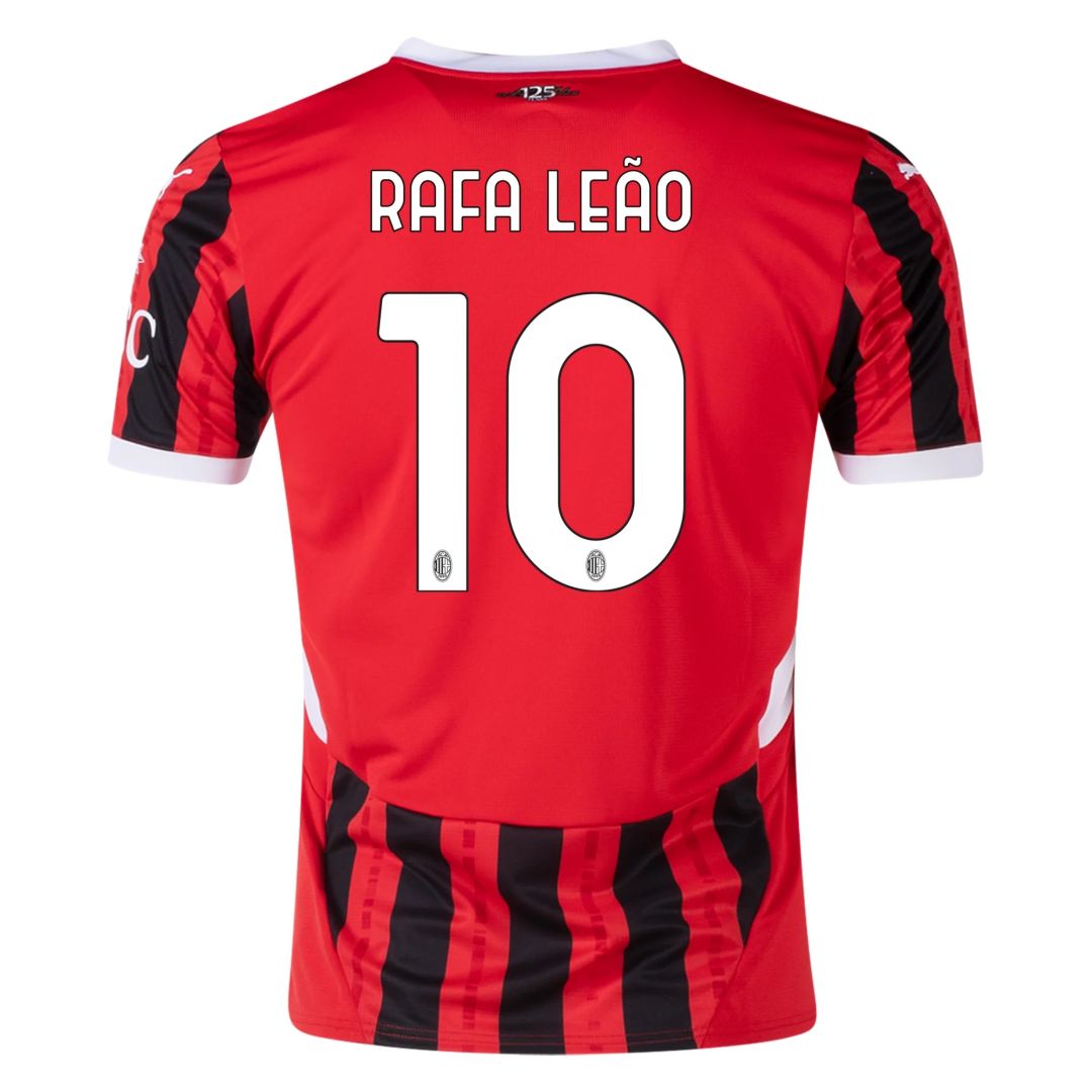 RAFA LEÃO #10 AC Milan Shirt Home 2024/25