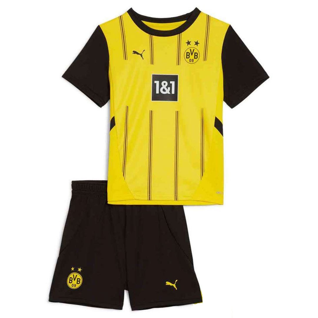 Kids Borussia Dortmund Home Shirt Kit 2024/25