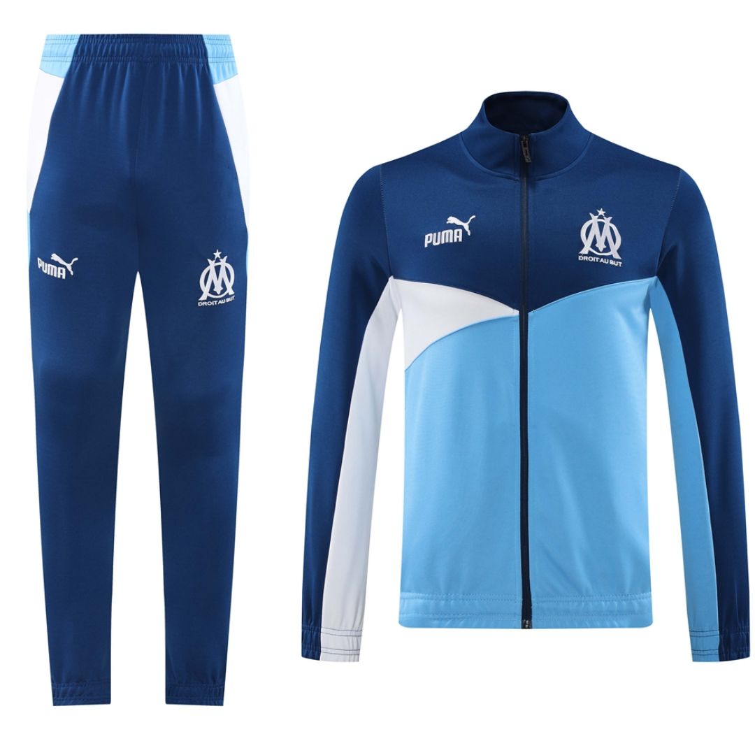 Marseille Training Kit (Jacket+Pants) Blue 2024/25