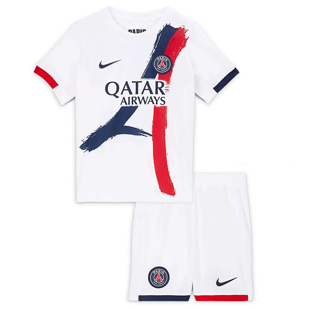 Kids PSG Away Kit Shirt+Shorts 2024/25
