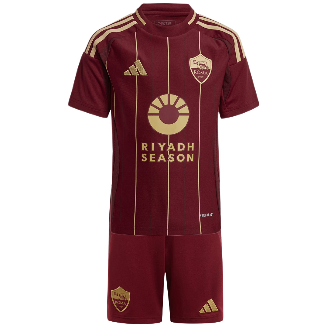 Kids Roma Home Kit Shirt+Shorts 2024/25