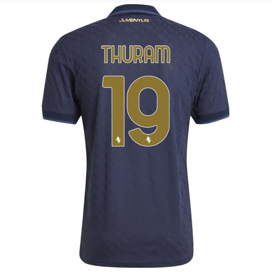 THURAM #19 Juventus Third Shirt 2024/25