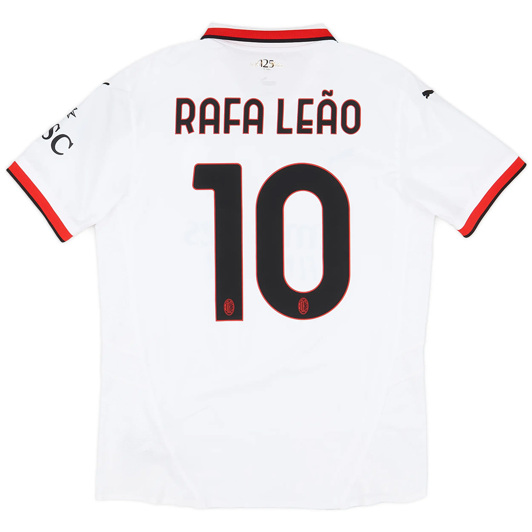 RAFA LEÃO #10 AC Milan Away Shirt 2024/25