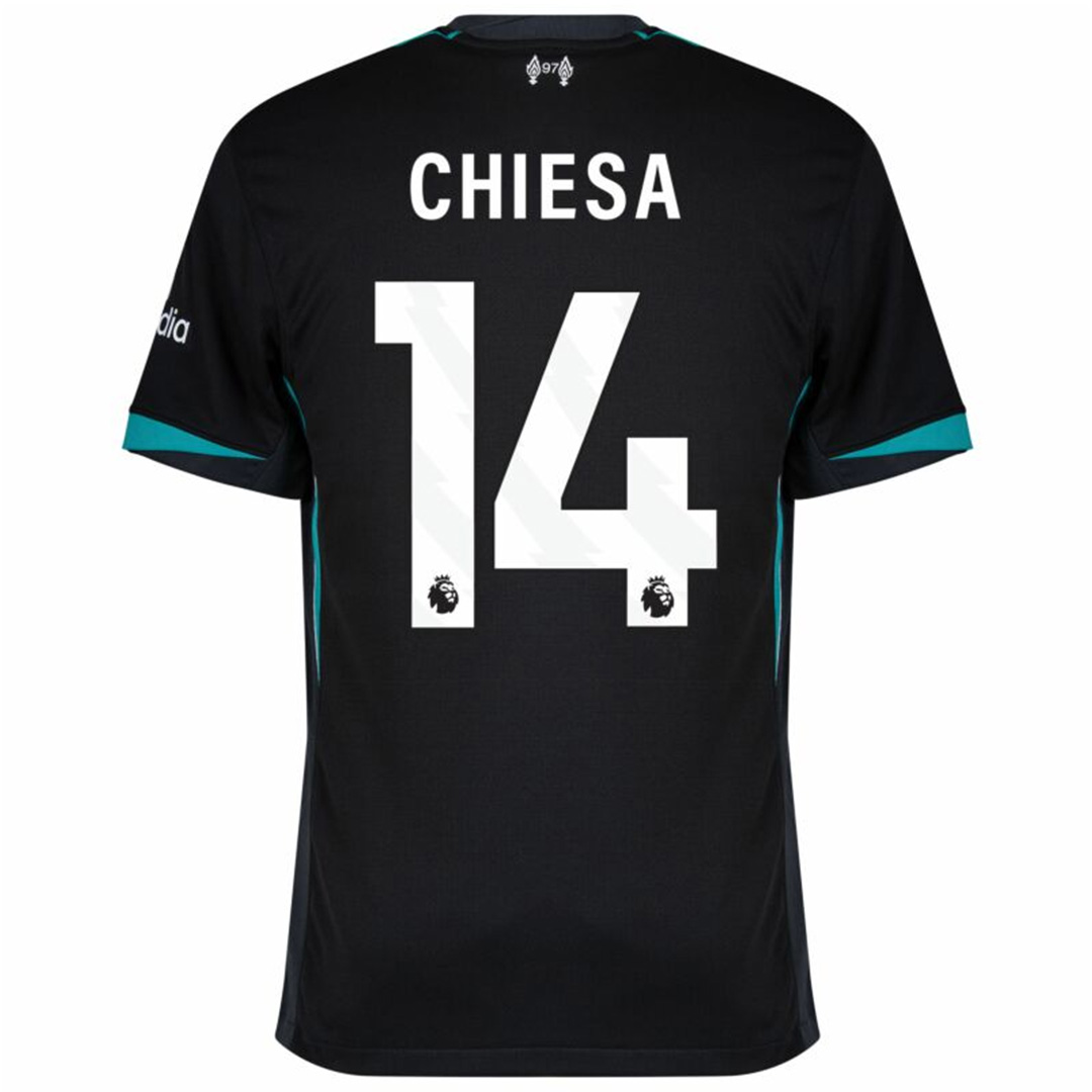 CHIESA #14 Liverpool Away Shirt 2024/25