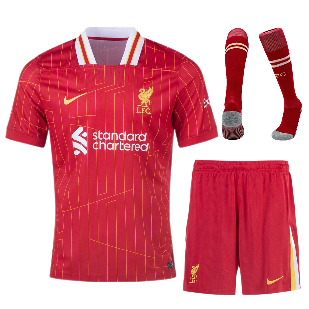 [Super Replica] Liverpool Home Full Kit (Shirt+Shorts+Socks) 2024/25