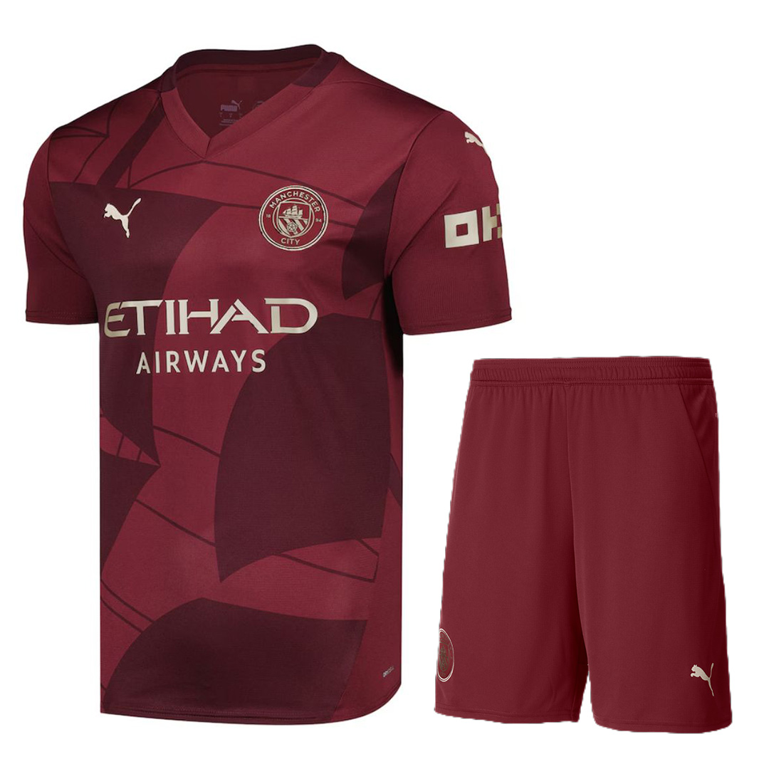 Manchester City Third Kit(Shirt+Shorts) 2024/25