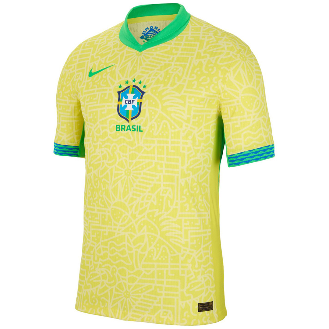 Brazil Home Shirt Player Version Copa America 2024