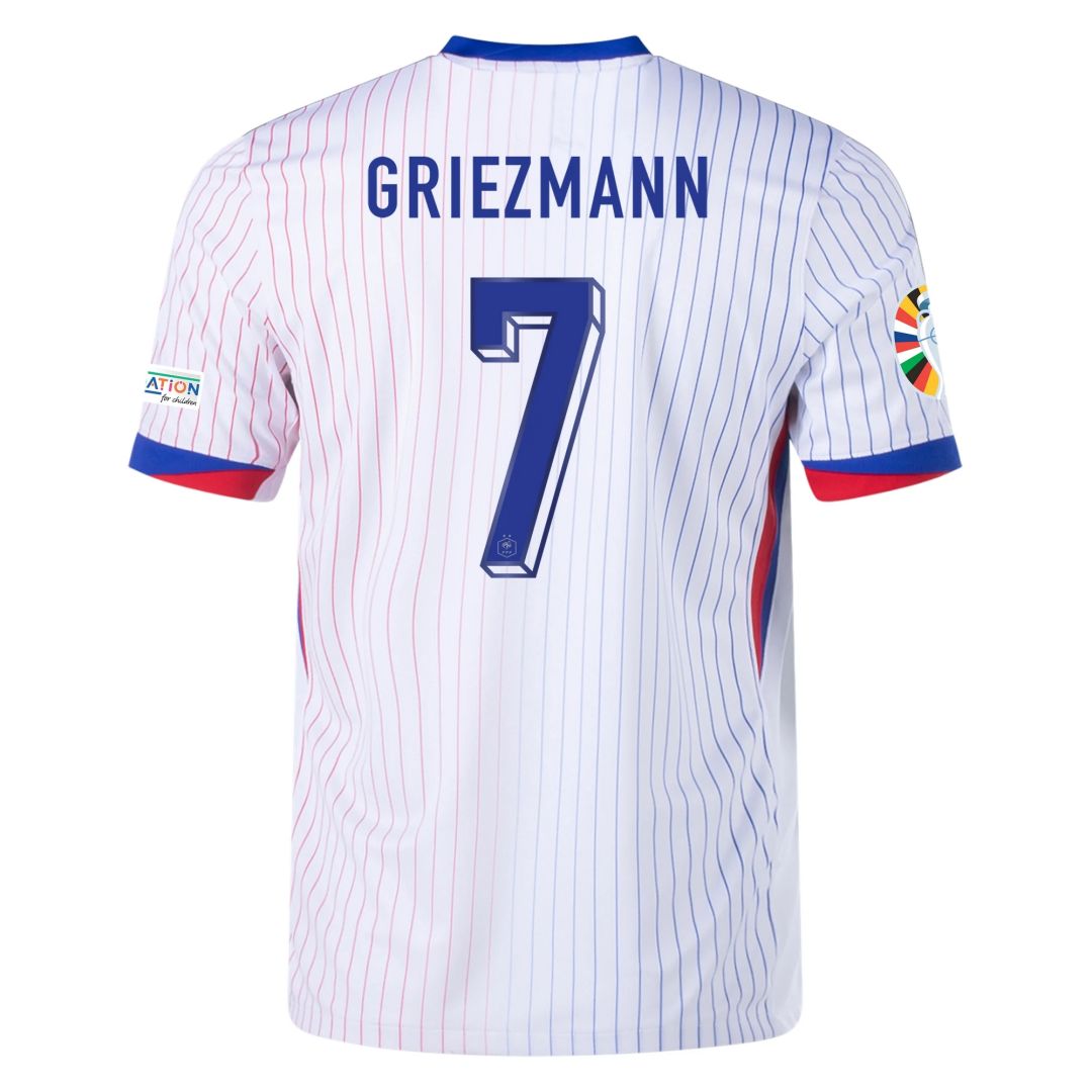 [Super Replica] GRIEZMANN #7 France Away Shirt Euro 2024