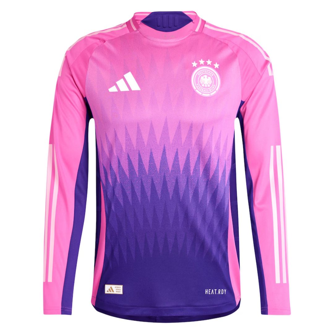 Germany Away Long Sleeve Shirt Player Version Euro 2024