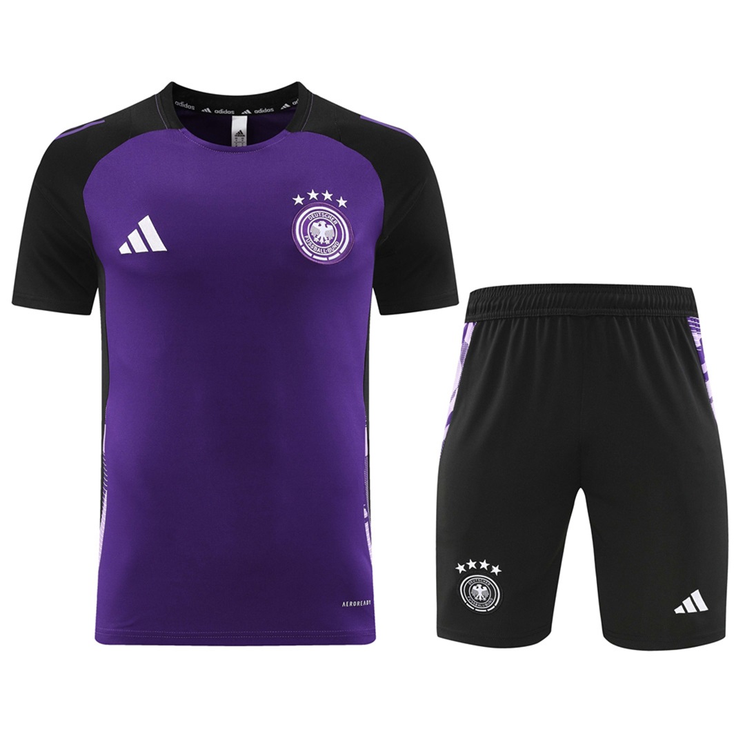 Germany Training Kit (Shirt+Shorts) Purple Euro 2024