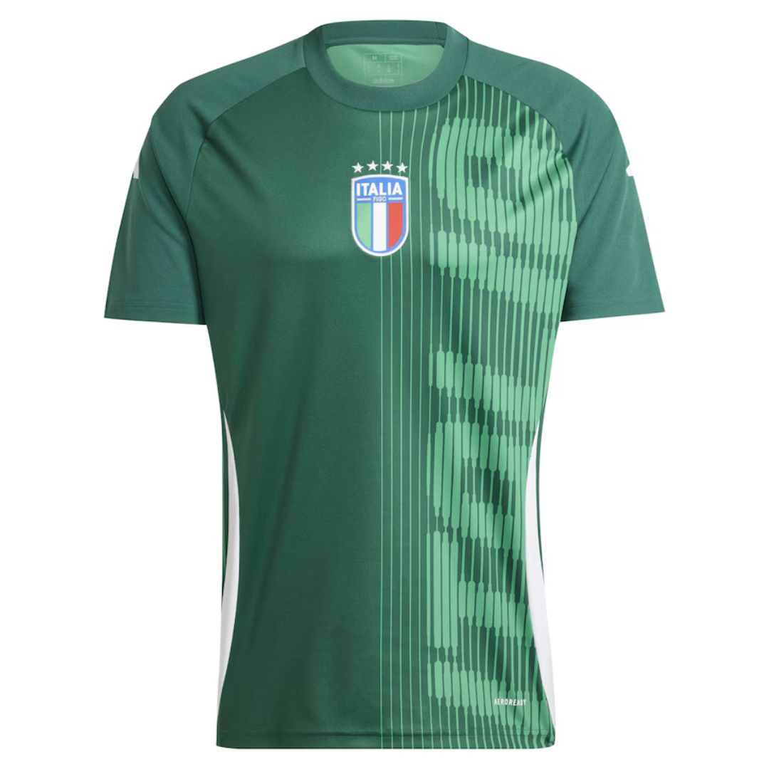 Italy Pre-Match Shirt Green Euro 2024