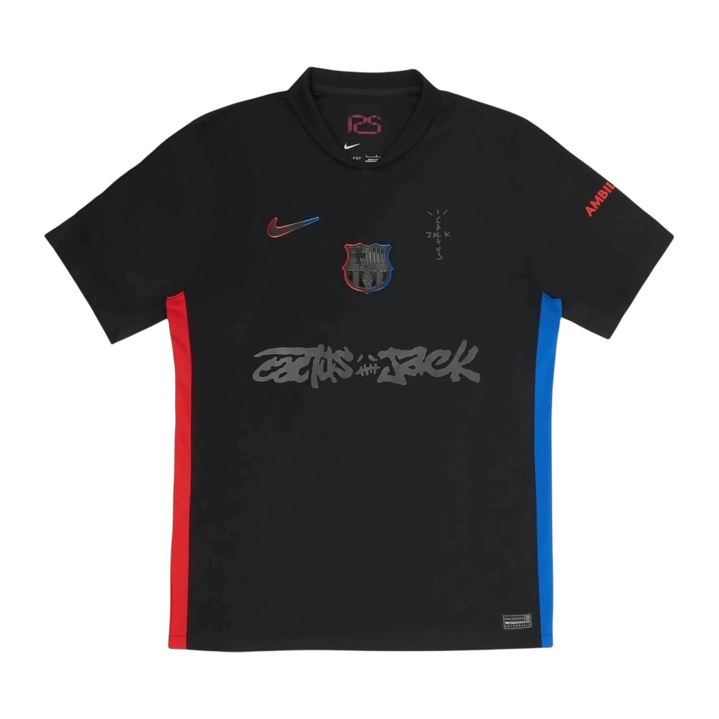 Barcelona x Travis Scott Cactus Jack Away Match 2024/25 Player Version