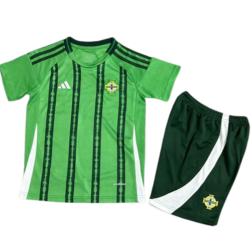 Kids Northern Ireland Home Soccer Kit(Shirt+Shorts) 2024