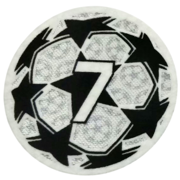 2021-24 UEFA Champions League 7 Times Winners Player Issue Badge of Honour Patch