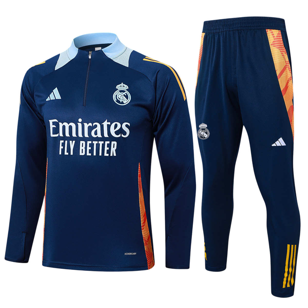 Kids Real Madrid Training Suit Royal 2024/25