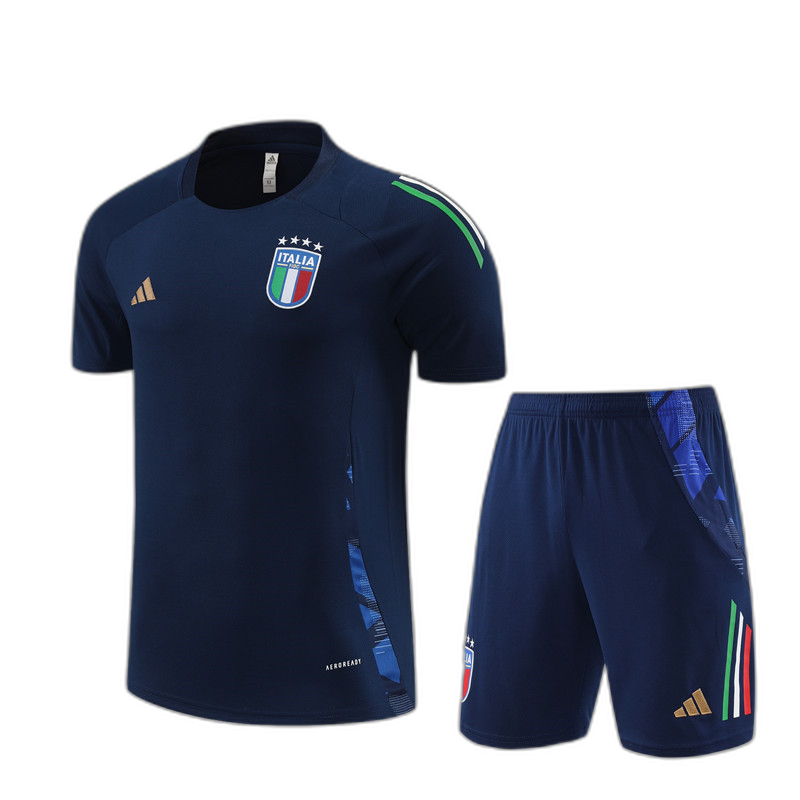 Kids Italy Short Training Suit Royal 2024