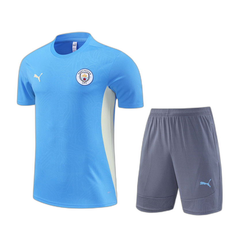Manchester City Short Training Suit Blue 2024/25