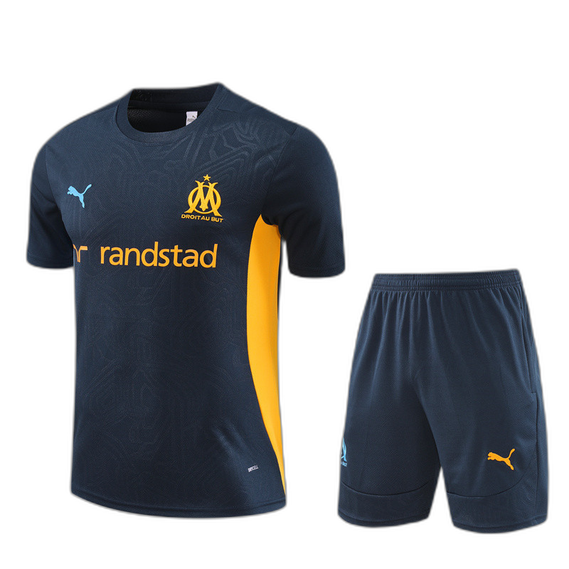 Kids Olympique Marseille Short Training Suit Royal 2024/25