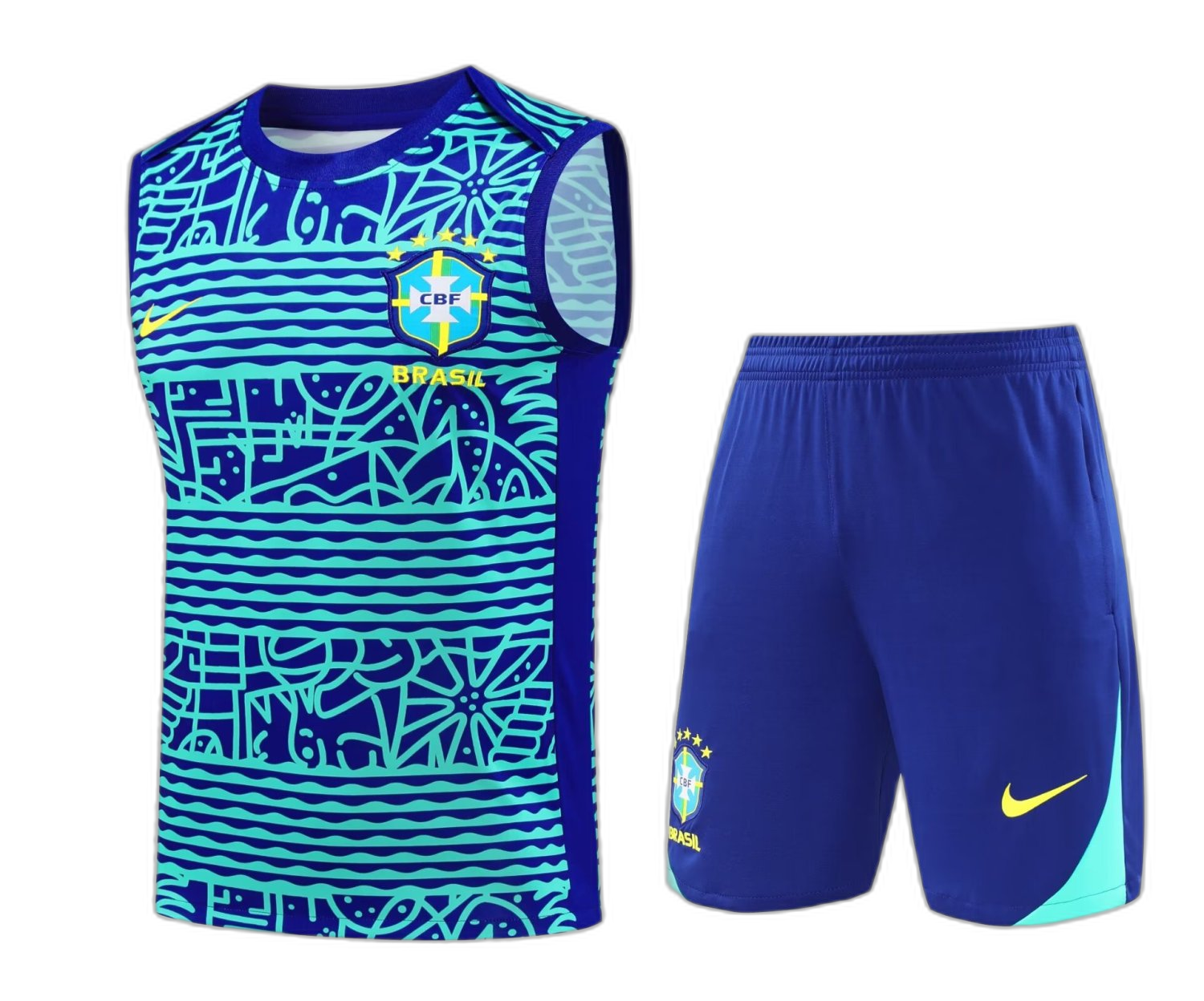 Brazil Vest Suit Blue 2024