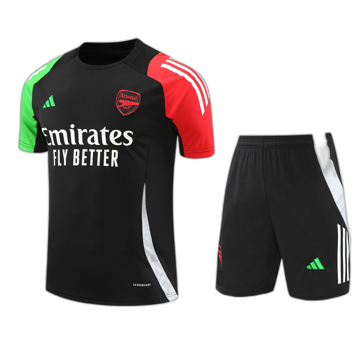 Arsenal Short Training Suit Black 2024/25