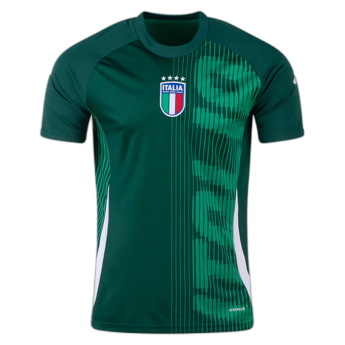 Italy Pre-Match Short Training Jersey Green 2024