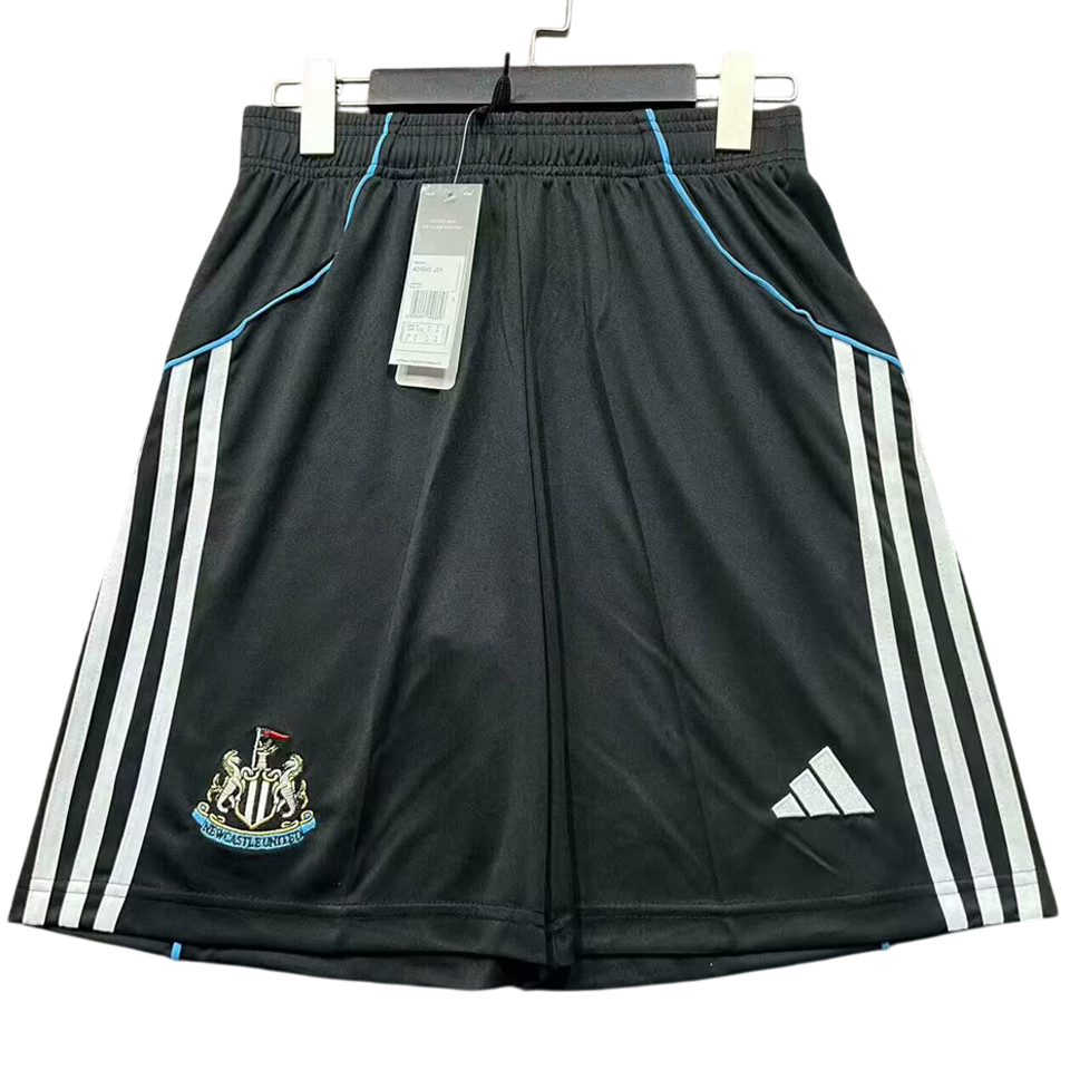 Newcastle United Home Black Shorts 2025/26