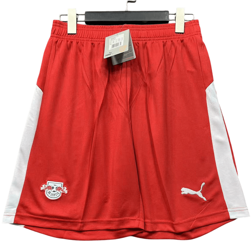 RB Leipzig Home Red Shorts 2025/26