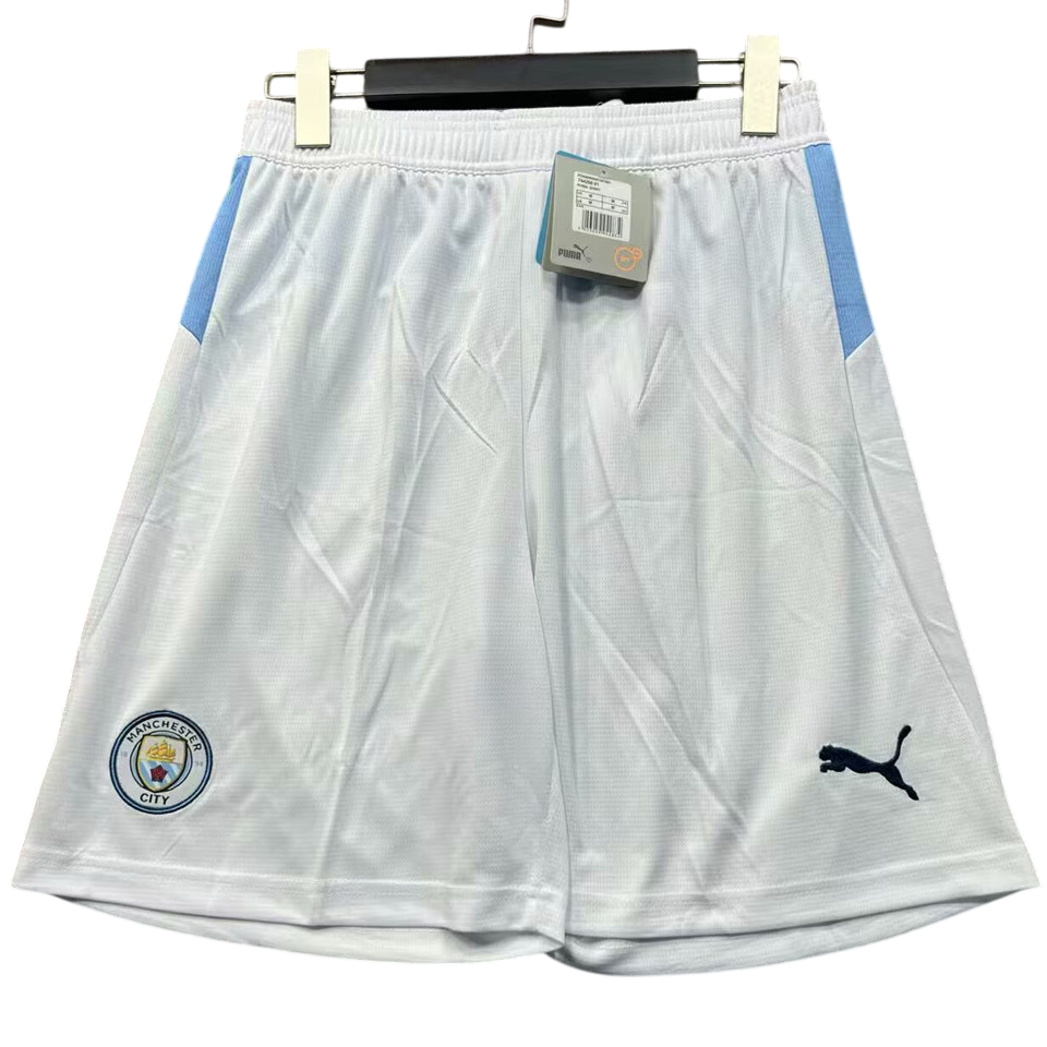 Manchester City White Shorts 2025/26