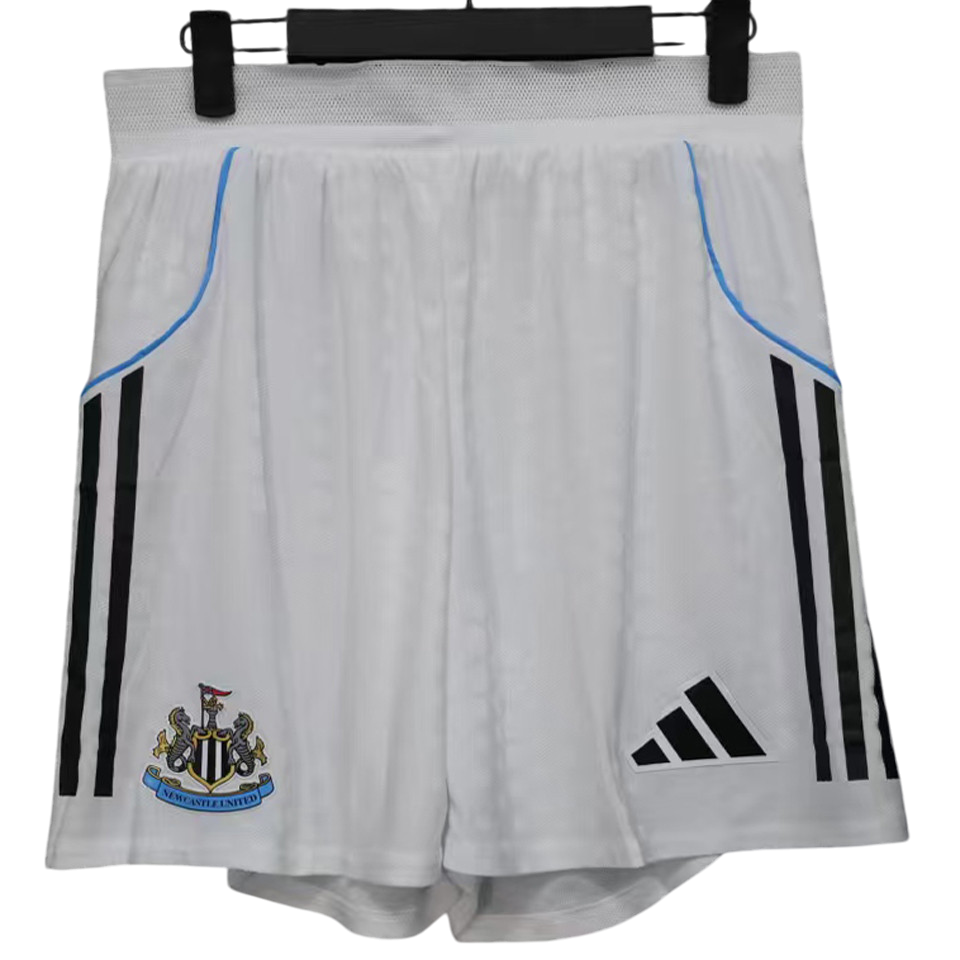 Newcastle United White Player Version Shorts 2025/26