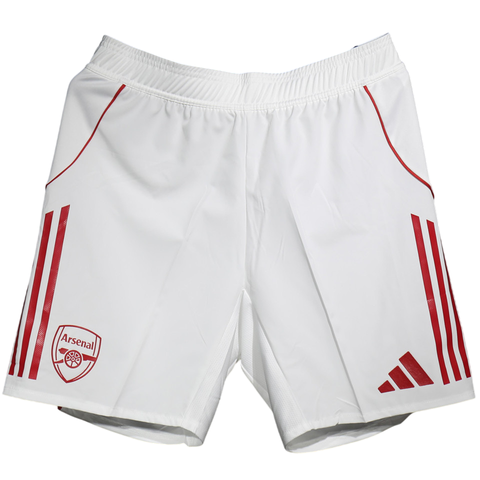 Arsenal Home White Player Version Shorts 2025/26