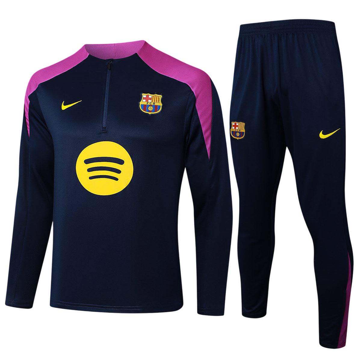 Kids Barcelona Sweater Tracksuit Royal 2025/26