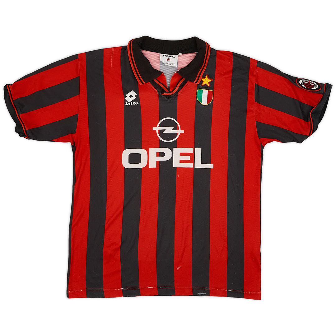 Retro AC Milan Shirt Home 1996/97
