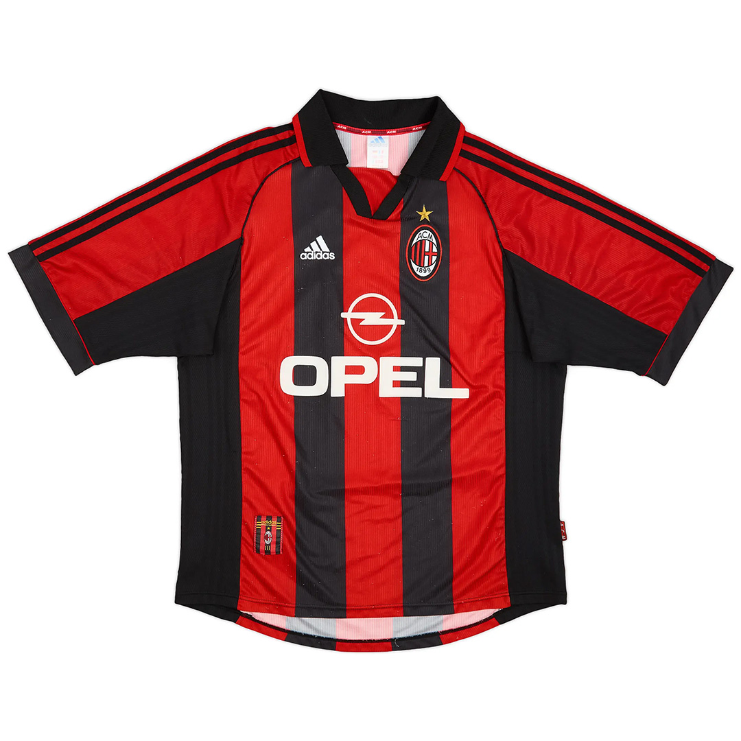 Retro AC Milan Shirt Home 1998/00