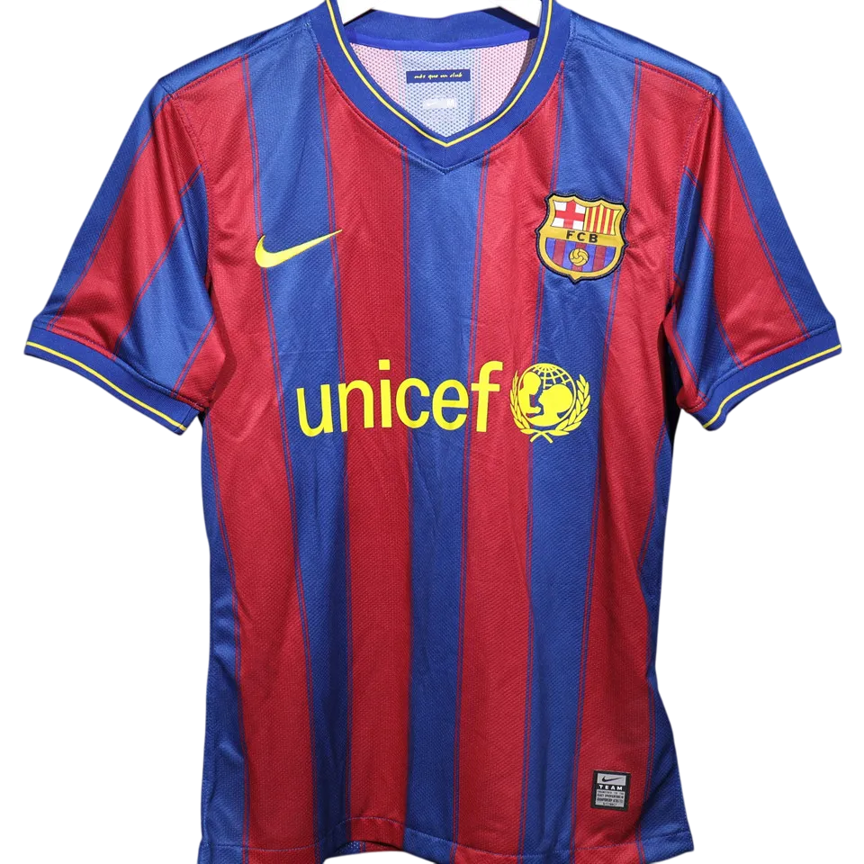 Retro Barcelona Shirt Home 2009/10 Player Version
