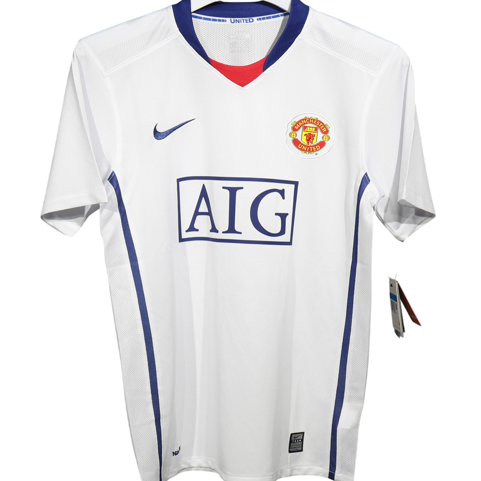 Retro Manchester United Shirt Away 2008/09 Player Version