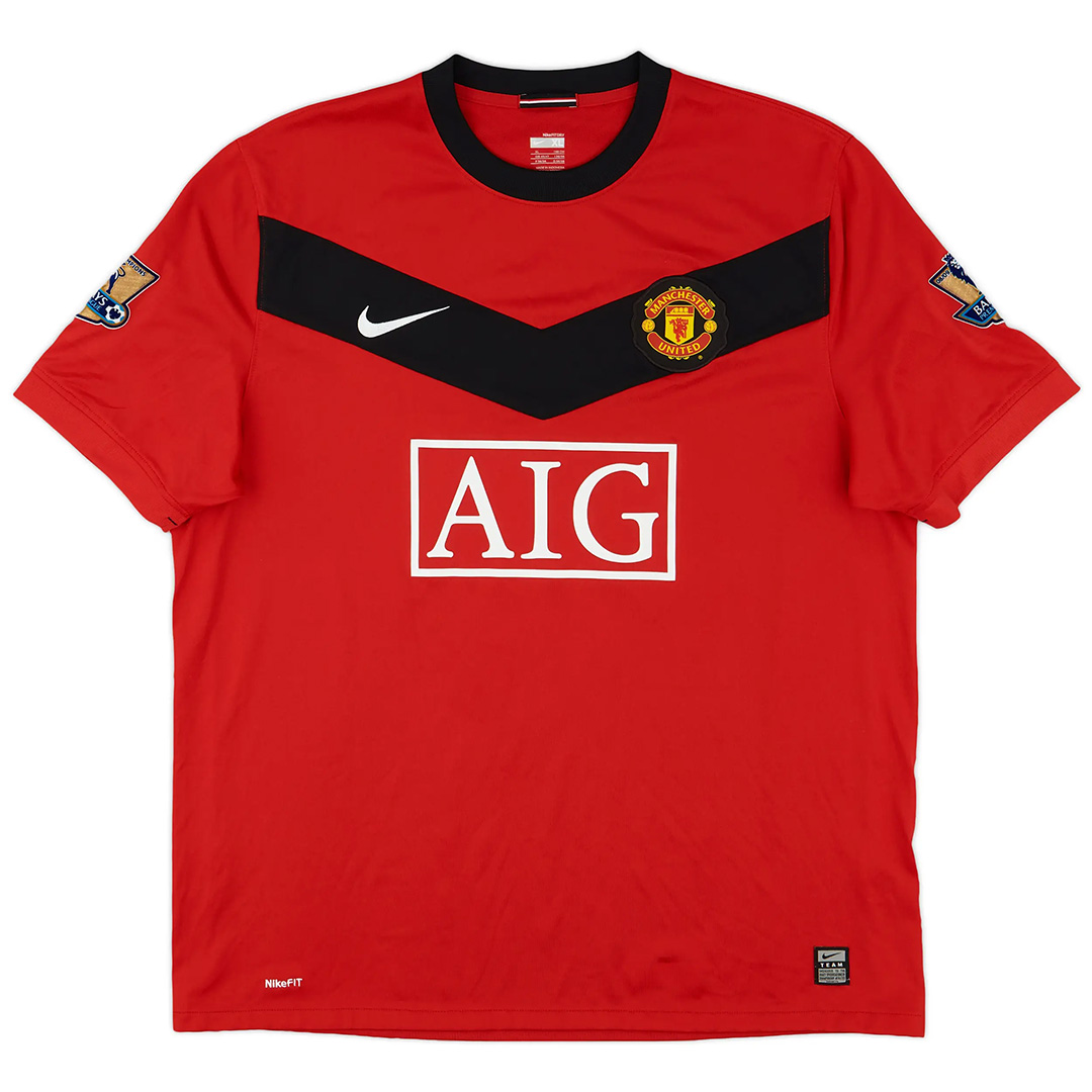 Retro Manchester United Shirt Home 2009/10