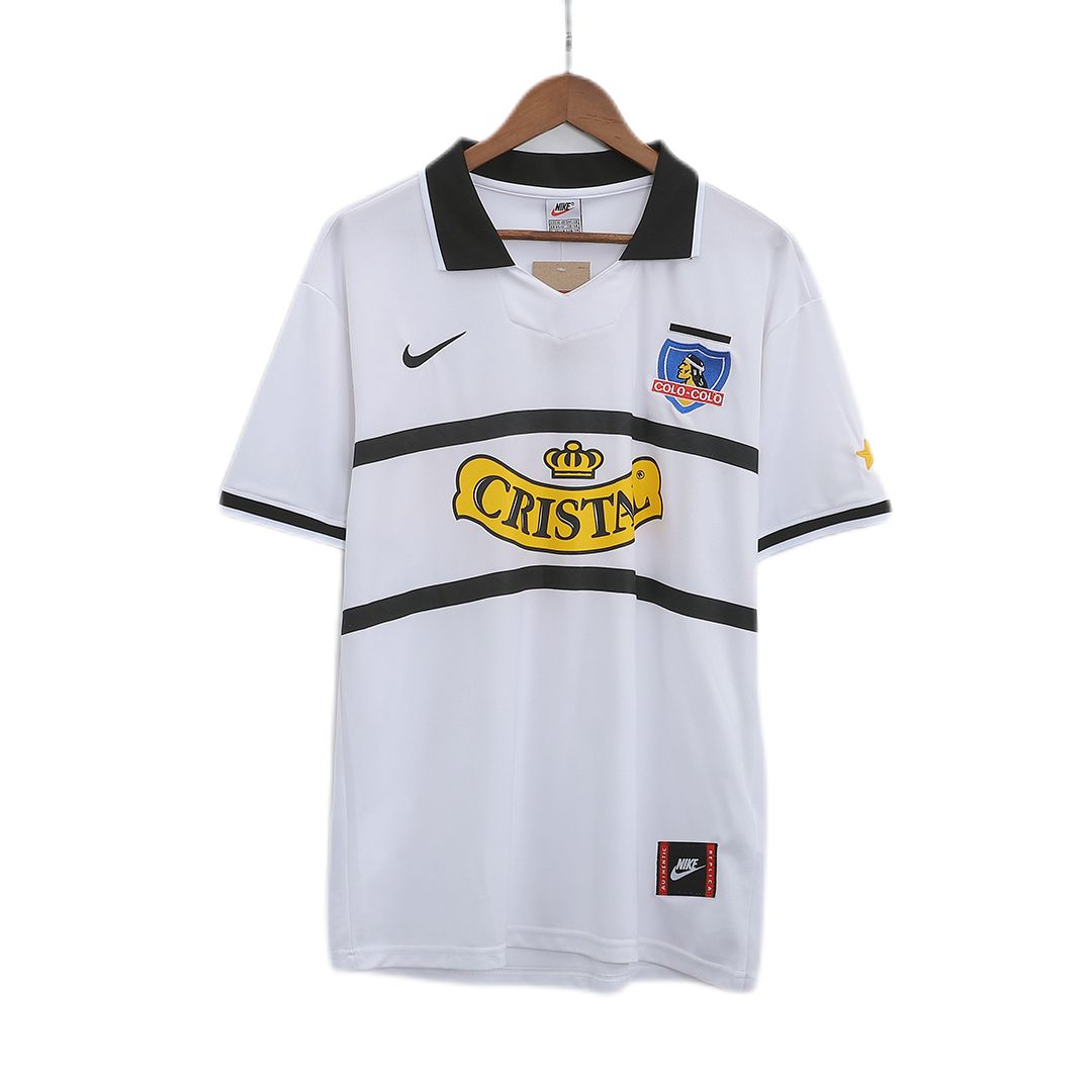 Retro Colo Colo 1996 Home Soccer Jersey Men's