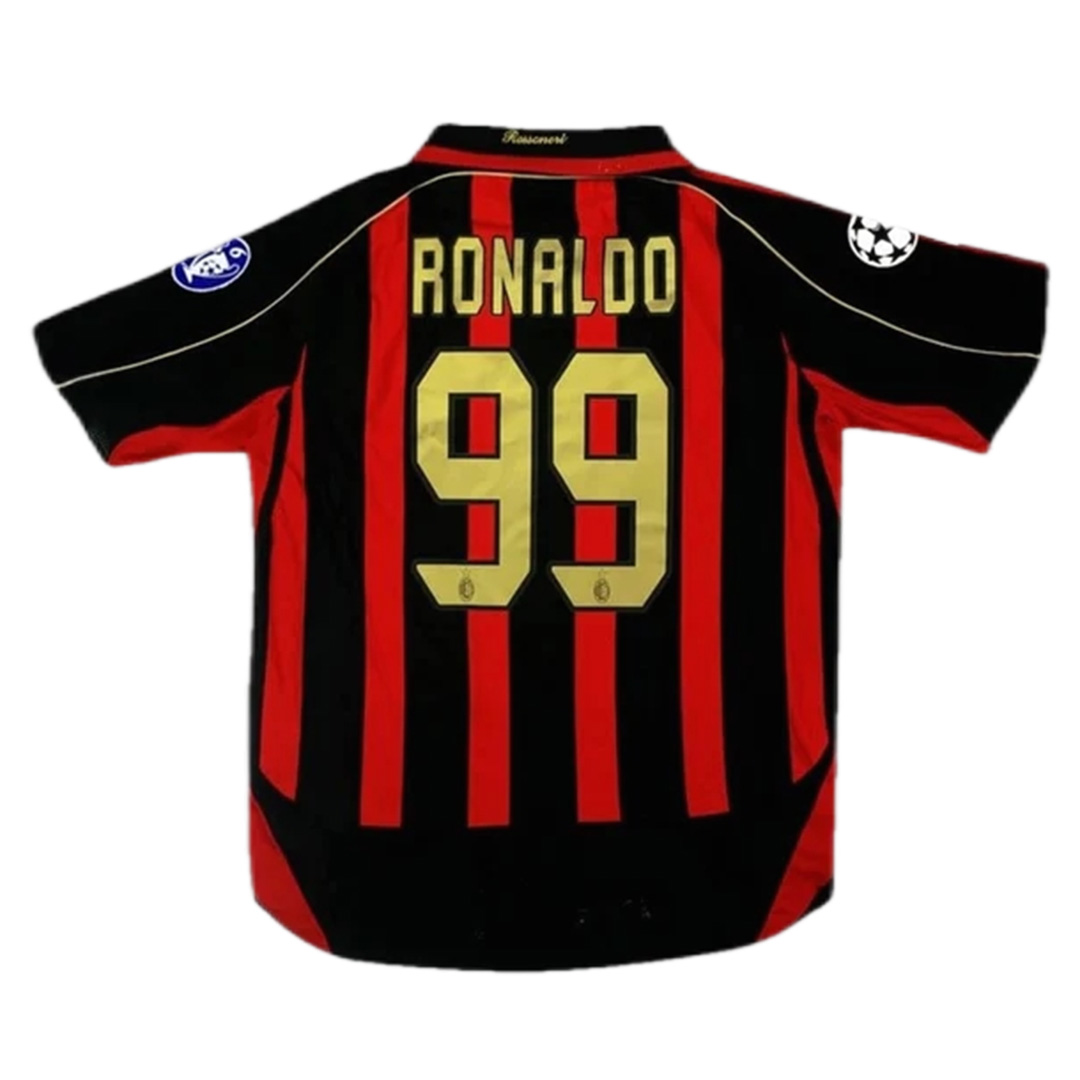 Retro AC Milan Shirt Home 2006/07 Ronaldo #99