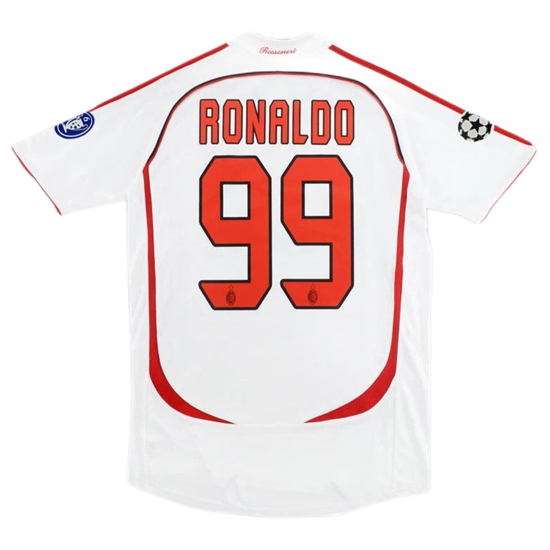 Retro AC Milan Shirt Away UCL Final 2006/07 Ronaldo #99