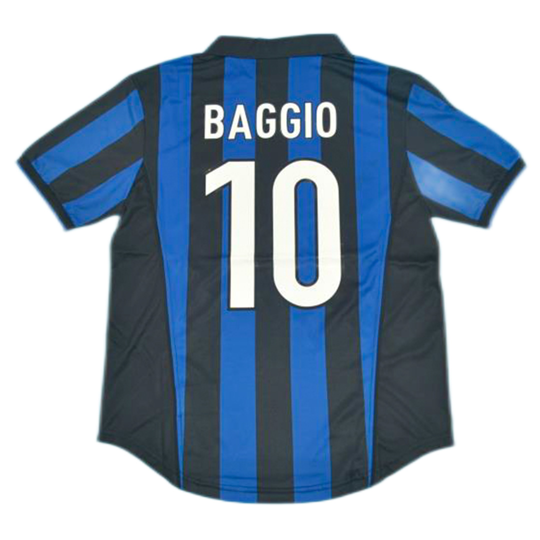 Retro Inter Milan Shirt Home 1998/99 BAGGIO #10