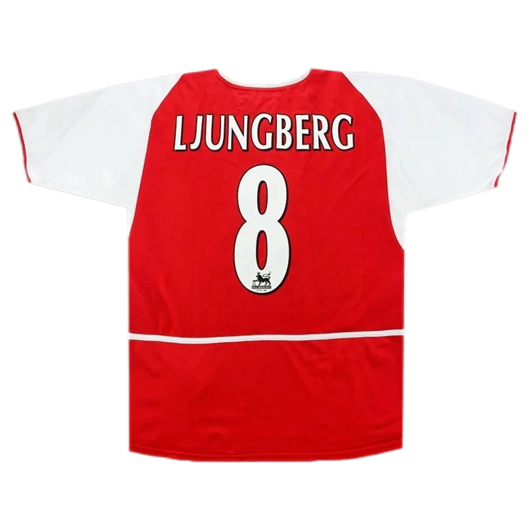 Retro Arsenal Shirt Home 2002/04 LJUNGBERG #8