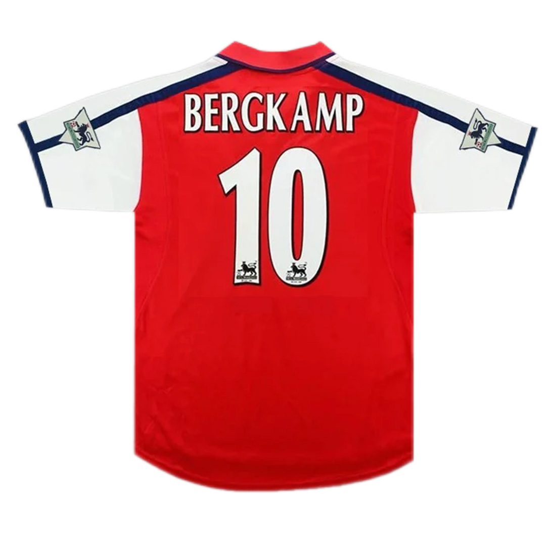 Retro Arsenal Shirt Home 2000/01 Bergkamp #10