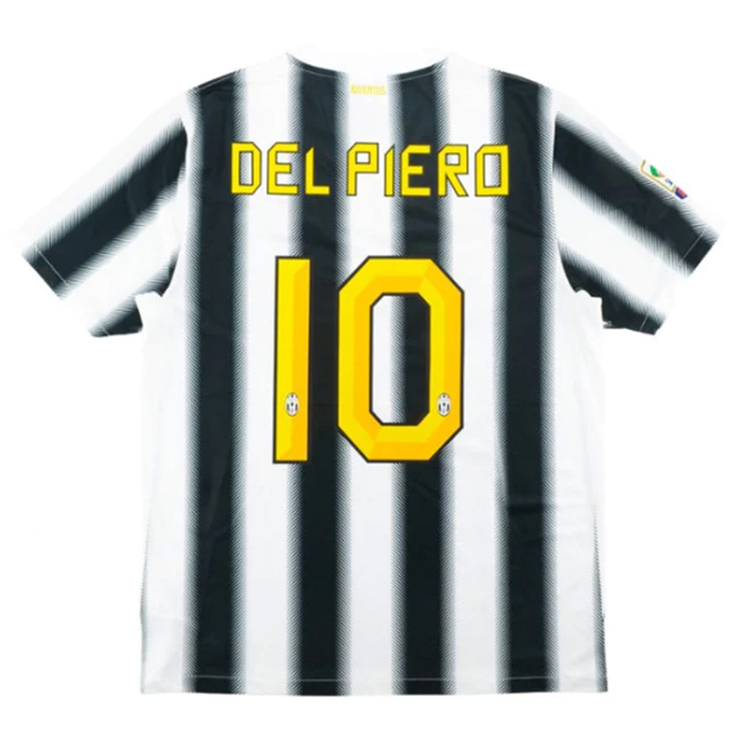 Retro Juventus 2011/12 Home Soccer Jersey Men's Del Piero #10