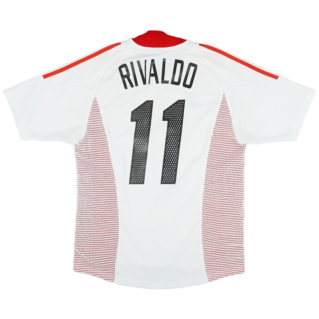 Retro AC Milan Shirt Away 2002/03 RIVALDO #11
