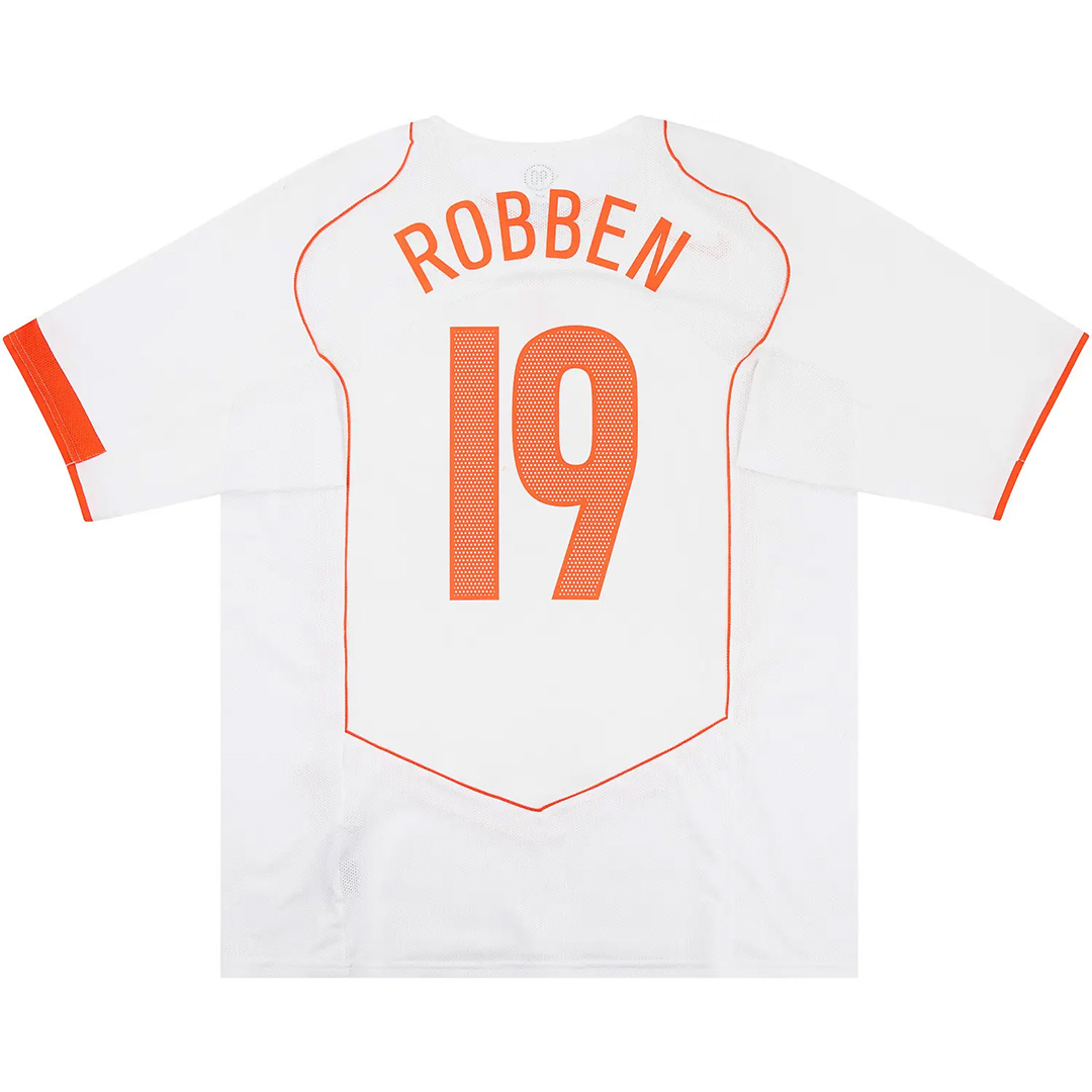 Retro Netherlands Shirt Away EURO 2004 ROBBEN #19