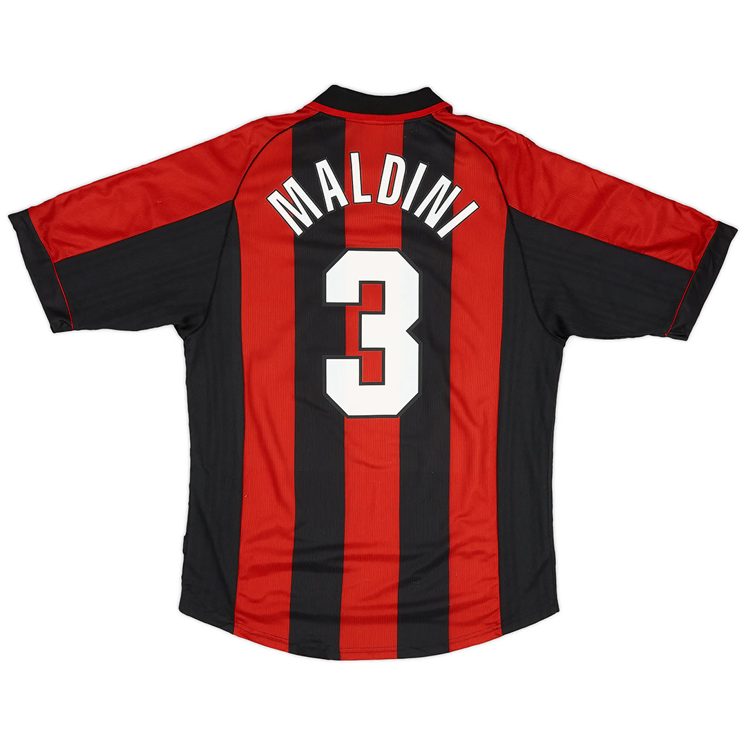 Retro AC Milan Shirt Home 1998/00 Maldini #3